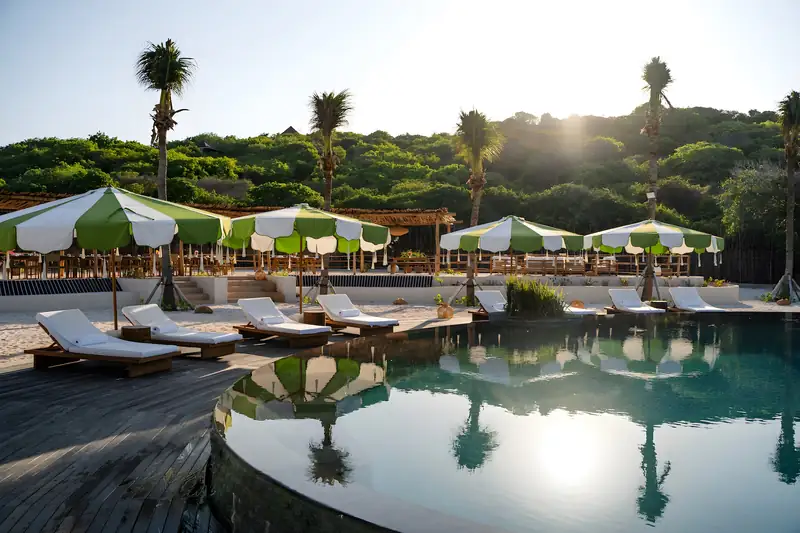 Nihi Rote · pool deck.