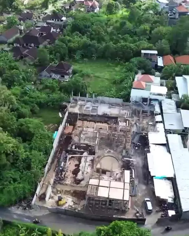 Aerial view of a Paradigma site at structure stage.